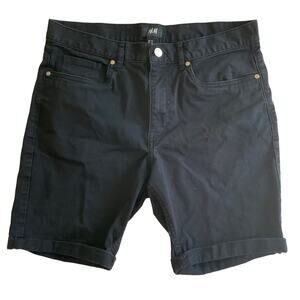 H&M Women Shorts Khaki size 29, Black